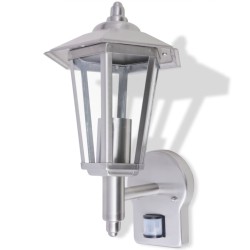 Lampe murale extérieure avec capteur Acier inoxydable 