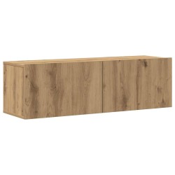 Ensemble de meuble TV mural 4 pcs chêne artisanal 