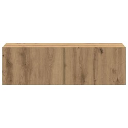 Ensemble de meuble TV mural 4 pcs chêne artisanal 