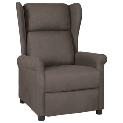Fauteuil inclinable Marron Tissu 