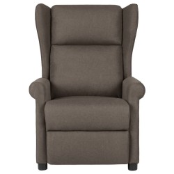 Fauteuil inclinable Marron Tissu 