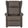 Fauteuil inclinable Marron Tissu 