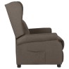 Fauteuil inclinable Marron Tissu 