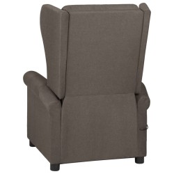 Fauteuil inclinable Marron Tissu 