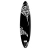 Ensemble de planche SUP gonflable 366x76x15 cm Noir 
