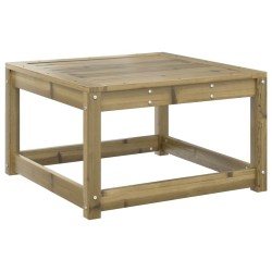 Salon de jardin 3 pcs bois de pin imprégné 