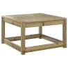 Salon de jardin 3 pcs bois de pin imprégné 