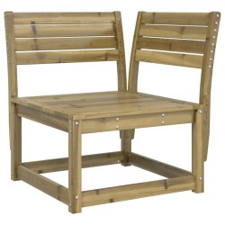 Salon de jardin 3 pcs bois de pin imprégné 