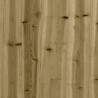 Salon de jardin 3 pcs bois de pin imprégné 