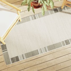 Tapis intérieur extérieur à poils courts 80x300 cm antidérapant 