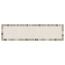 Tapis intérieur extérieur à poils courts 80x300 cm antidérapant 