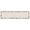 Tapis intérieur extérieur à poils courts 80x300 cm antidérapant 