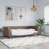 Lit de jour cappuccino 100x200 cm similicuir 