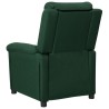 Fauteuil inclinable électrique Vert foncé Tissu 