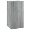 Ensemble de meubles TV 6 pcs Sonoma gris Bois d'ingénierie 