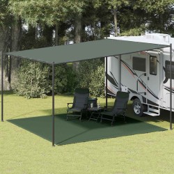 Tapis de tente 400x400 cm Vert foncé PEHD 