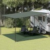 Tapis de tente 400x400 cm Vert foncé PEHD 