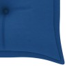 Banc de jardin empilable et coussin 159 cm Bois de teck massif 