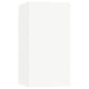 Ensemble de meubles TV 6 pcs Blanc Bois d'ingénierie 