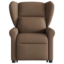 Fauteuil inclinable Marron Tissu 
