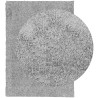 Tapis shaggy PAMPLONA poils longs moderne gris 200x280 cm 