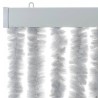 Rideau anti-mouches gris 56x185 cm chenille 