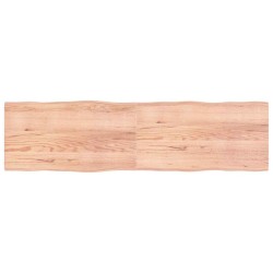 Dessus de table bois massif traité bordure assortie 