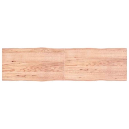 Dessus de table bois massif traité bordure assortie 