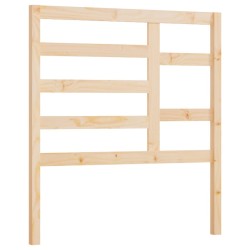 Tête de lit 106x4x104 cm bois massif de pin 