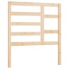 Tête de lit 106x4x104 cm bois massif de pin 
