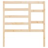 Tête de lit 106x4x104 cm bois massif de pin 