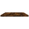 Étagères murales 4 pcs chêne fumé 60x30x1,5cm bois d'ingénierie 