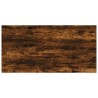 Étagères murales 4 pcs chêne fumé 60x30x1,5cm bois d'ingénierie 