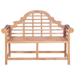 Banc de jardin 127x58,5x92,5 cm Bois massif de teck 