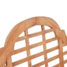 Banc de jardin 127x58,5x92,5 cm Bois massif de teck 
