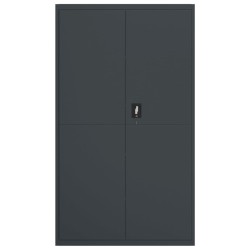 Classeur anthracite 105x40x180 cm acier 