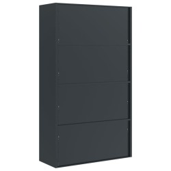 Classeur anthracite 105x40x180 cm acier 