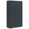Classeur anthracite 105x40x180 cm acier 