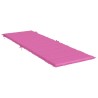 Coussin de chaise longue rose tissu oxford 