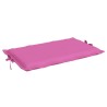 Coussin de chaise longue rose tissu oxford 