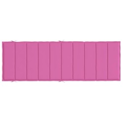 Coussin de chaise longue rose tissu oxford 