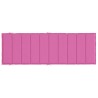 Coussin de chaise longue rose tissu oxford 