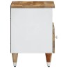 Tables de chevet 2 pcs 40x33x46 cm Bois de manguier solide 