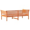 Lit de jour sans matelas cire marron 90x190 cm bois pin massif 