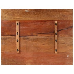 Dessus de table rectangulaire 70x90 cm 25-27 mm Bois récupéré 