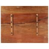 Dessus de table rectangulaire 70x90 cm 25-27 mm Bois récupéré 