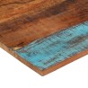 Dessus de table rectangulaire 70x90 cm 25-27 mm Bois récupéré 
