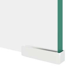 Meuble TV/pour moniteur 120x30x13 cm verre transparent 