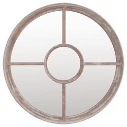Miroir de jardin Sable 60x4 cm Fer Rond utilisation extérieure 
