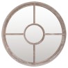 Miroir de jardin Sable 60x4 cm Fer Rond utilisation extérieure 